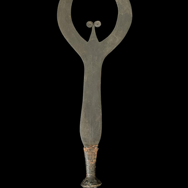Chieftan’s knife - ‘Ngulu’ - Ngombe, Ngala, Mondjembo or Nkundu Peoples, D.R. Congo