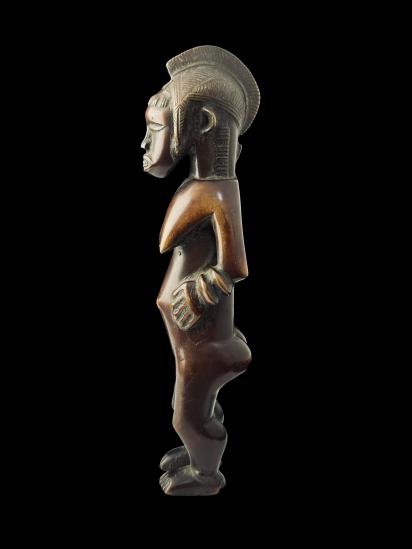 Bone Female Tugubele Figure - Senufo People, Ivory Coast
