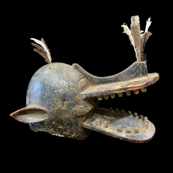Kponyugo or "Firespitter" Helmet mask - Senufo People, Ivory Coast
